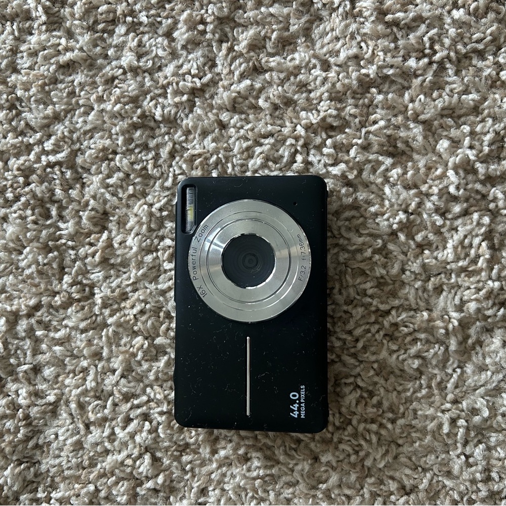 Compact Black Digital Camera